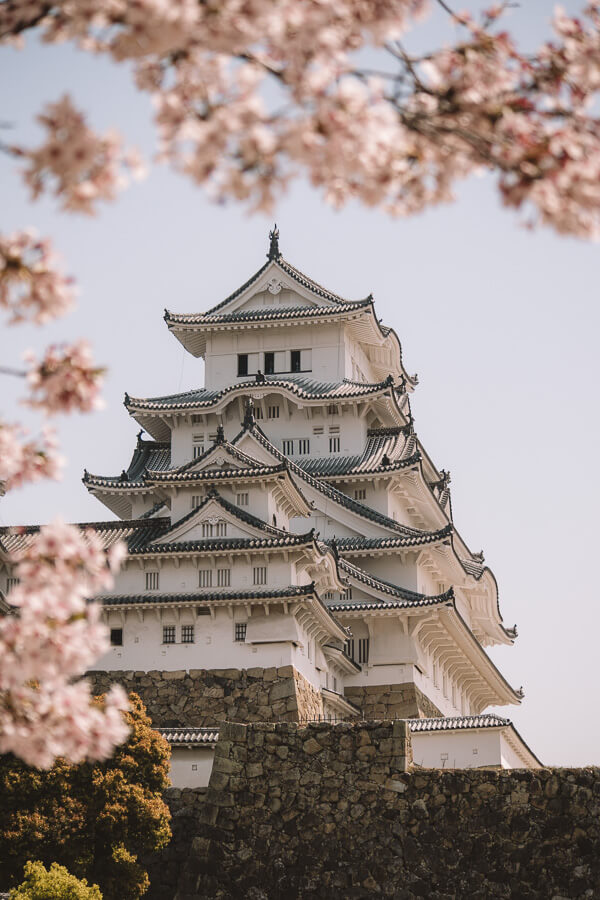 The stately main complex of the Himeji Castle