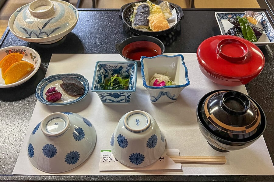 Delicious Shojin Ryoji in Koyasan