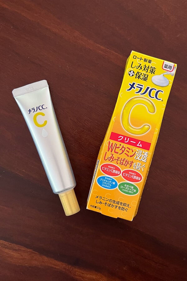 Japanese Skin car products