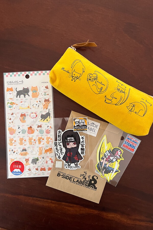 Kawaii stickers from Japan